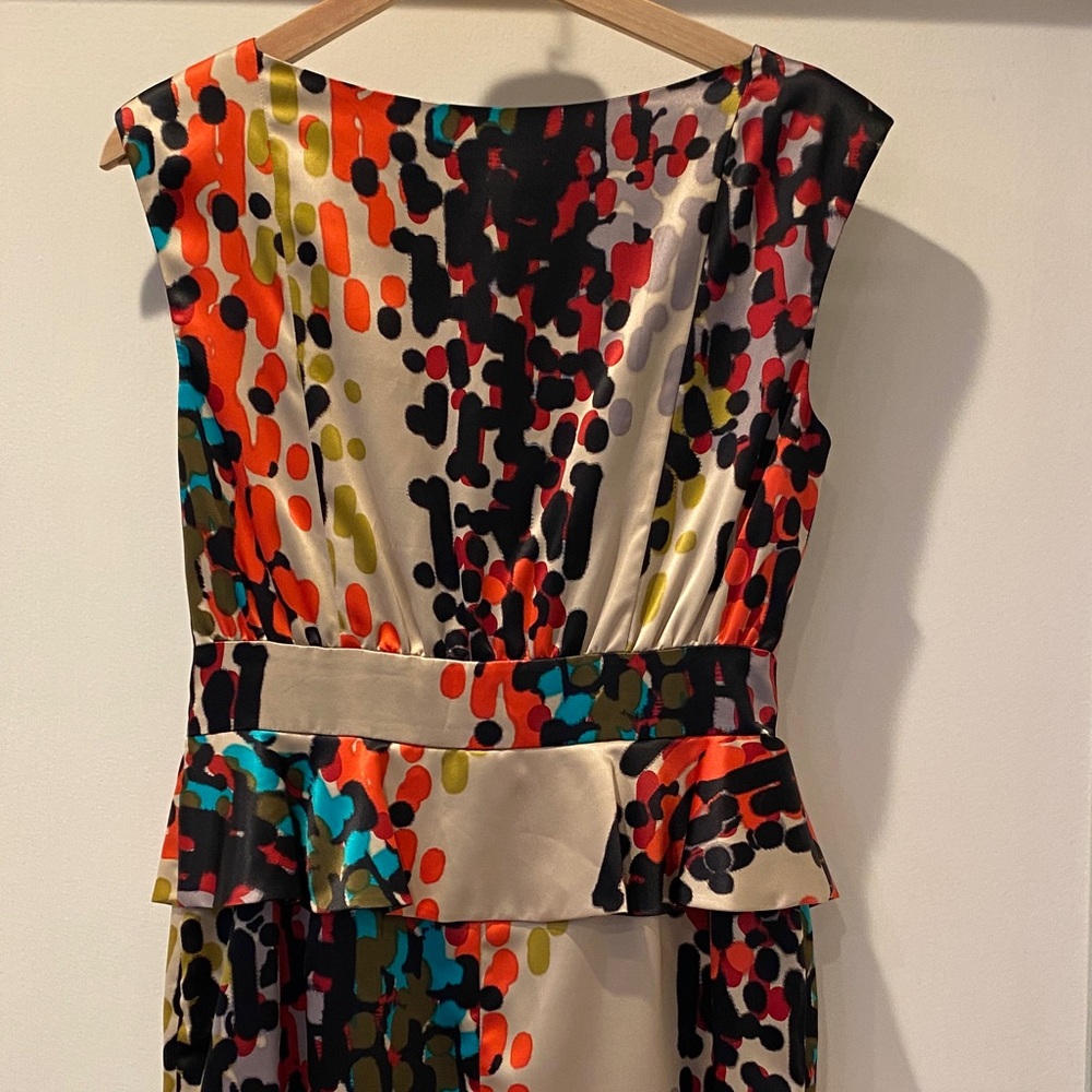 Jessicas simpson , Colorful Abstract Print Dress - Picture 9 of 14